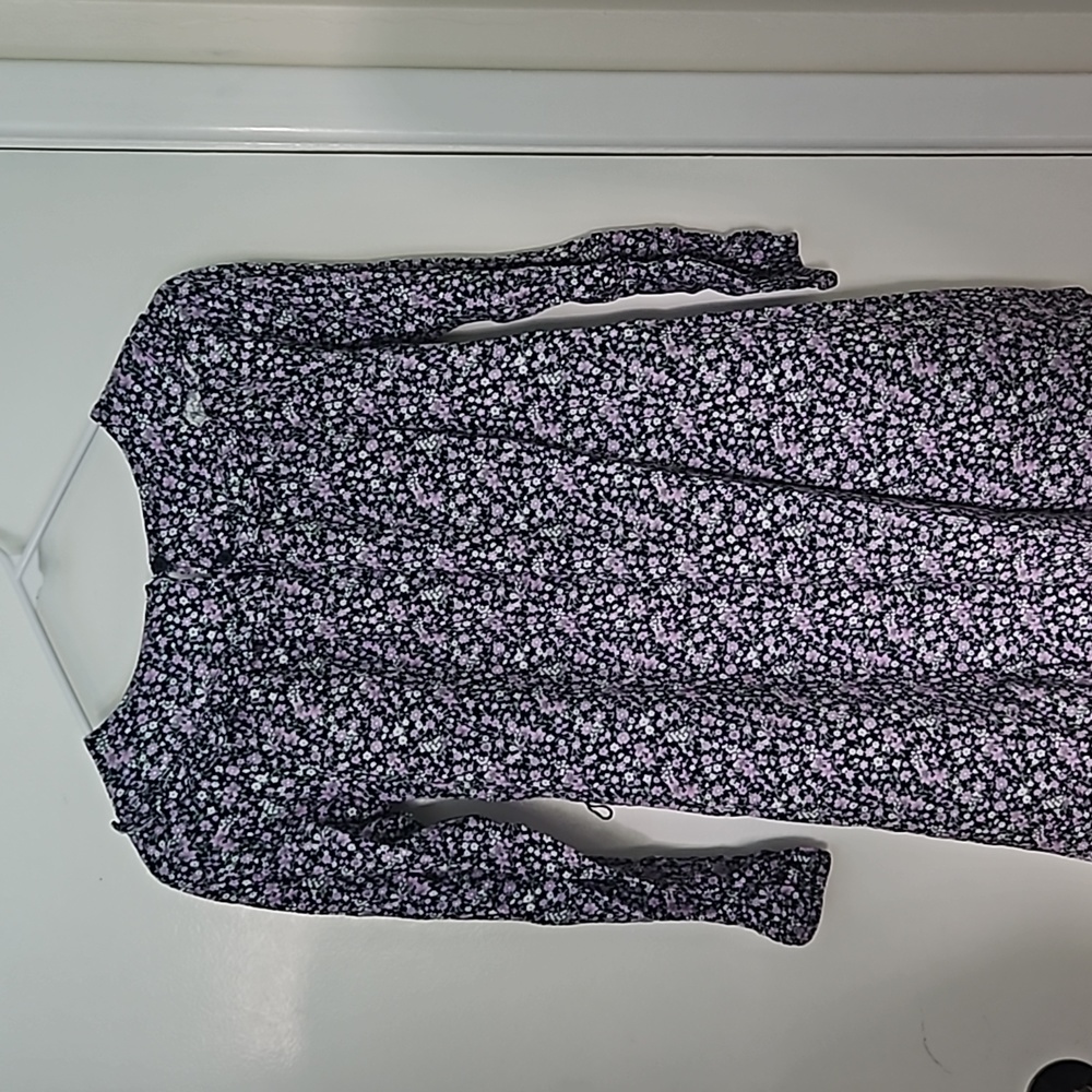 Gap floral print long sleeve dress - Picture 2 of 7
